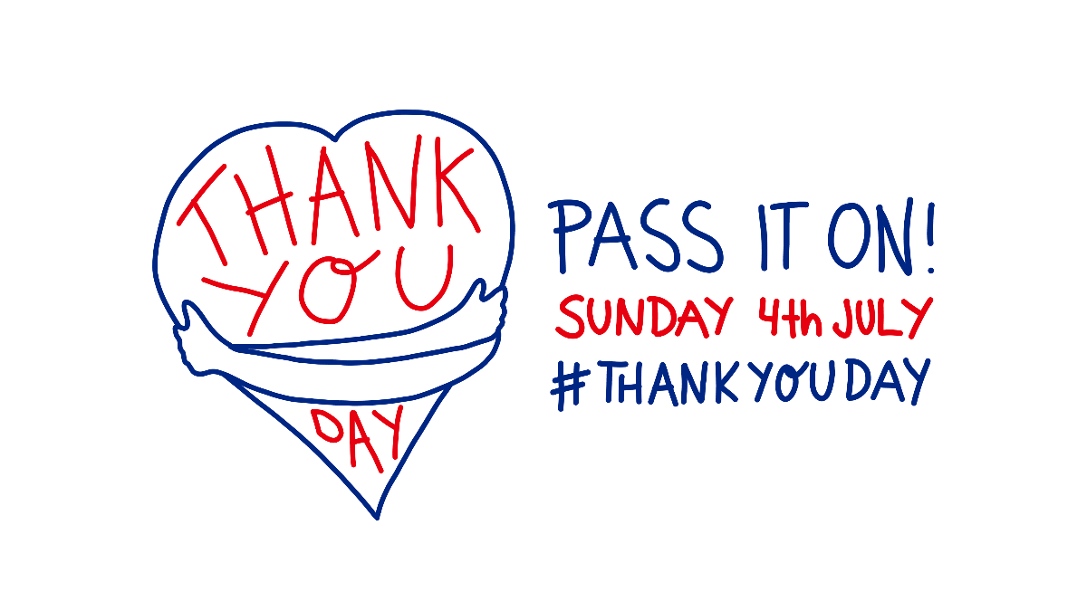 Thank You Day 4th July 2021 - Pass it on